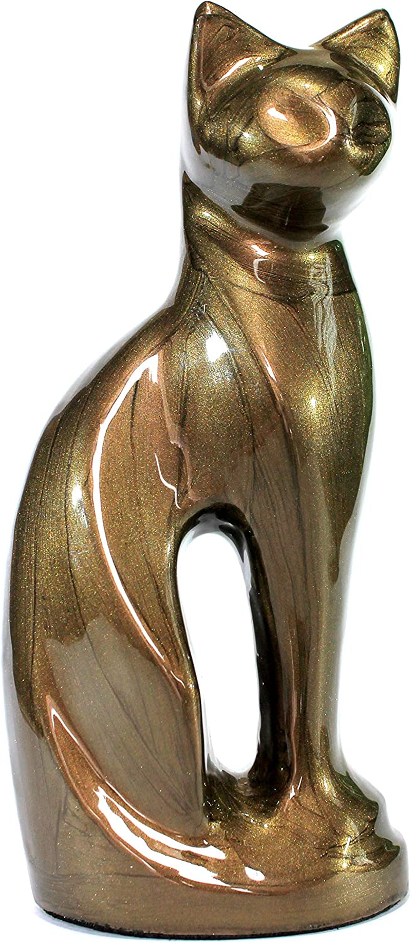 Esplanade- Cat Kitten Shape Cremation Urn | Memorial Funeral Burial Full-Size Urn for Ashes| image number 6