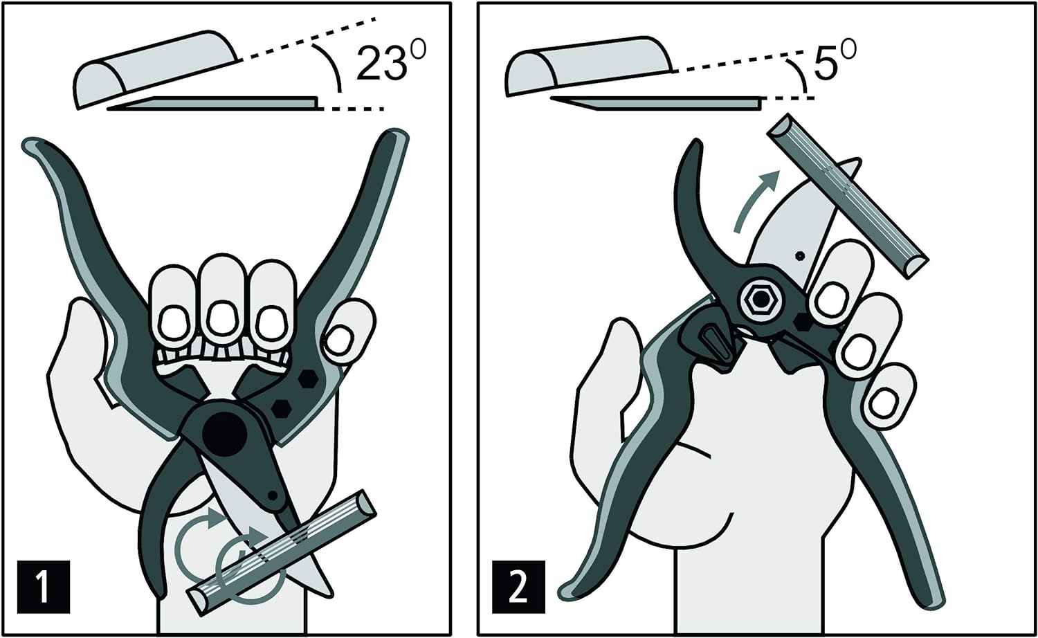 Felco F160L Essential Large Hands Pruner image number 1