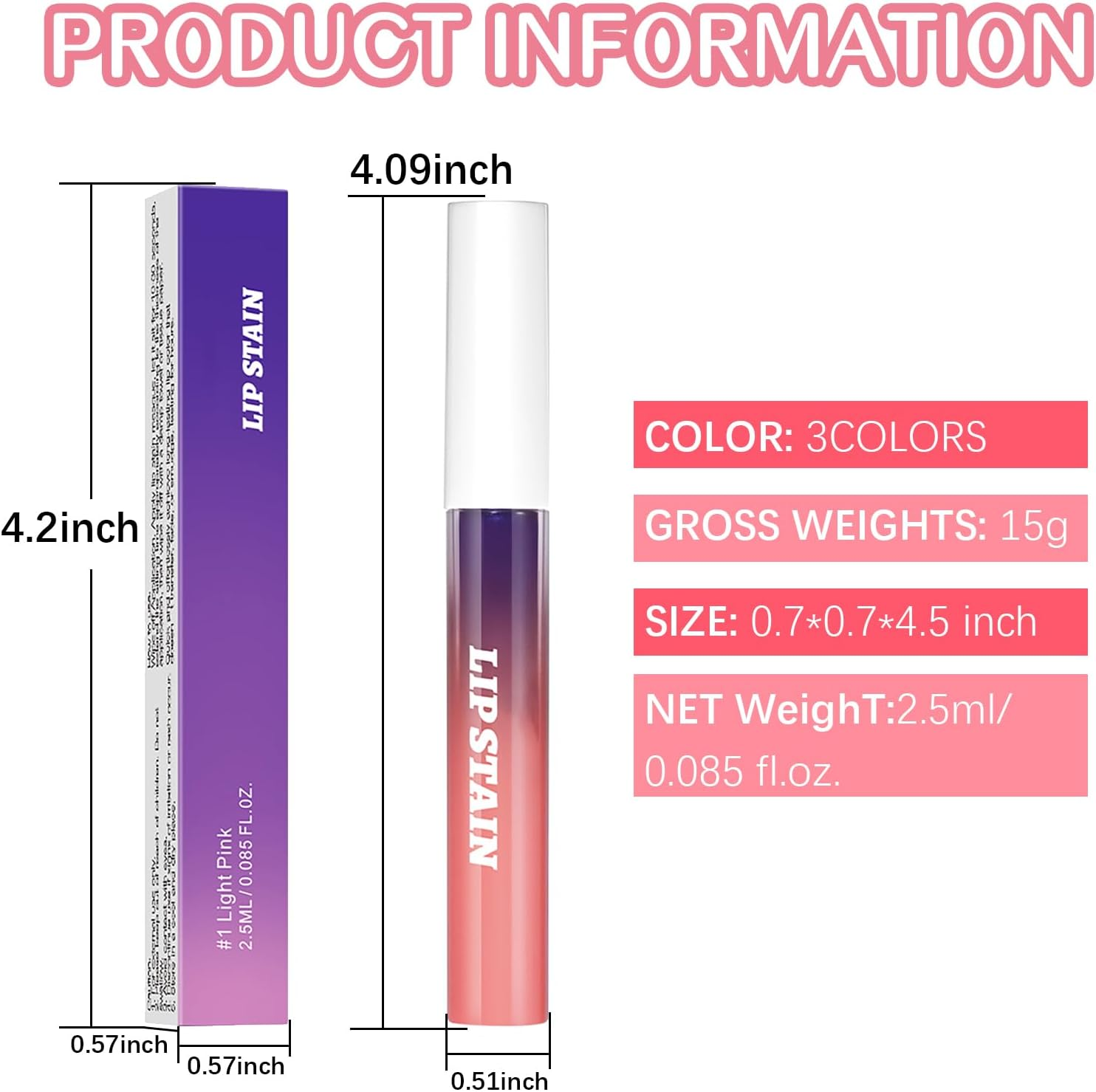 Lip Stain, Lip Liner Stay with Tweezer, Peel off Lip Liner Tattoo- Long Lasting, Waterproof & Transfer Proof Lip Tint with Matte Finish, Highly Pigmented Color (Cool Rose) image number 6
