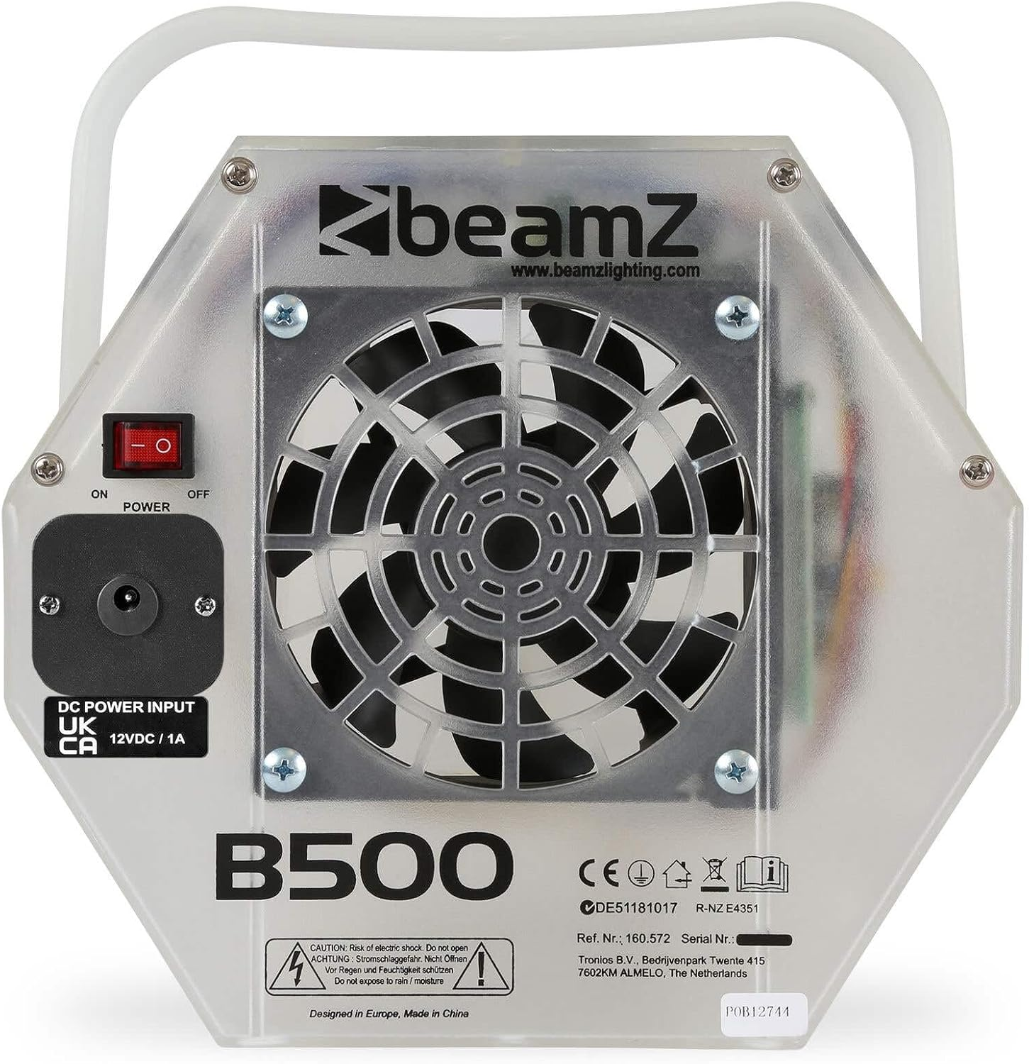 Beamz B500-LED Bubble Machine with RGB Leds image number 3
