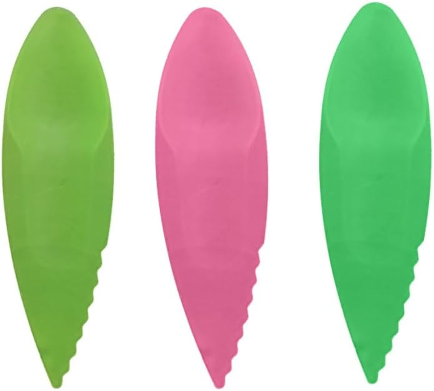 3Pcs 2 in 1 Kiwi Easy Peelers Cutter Fruit Pulp Spoon Fruit Peeler Kitchen Tool Professional Random Color image number 1