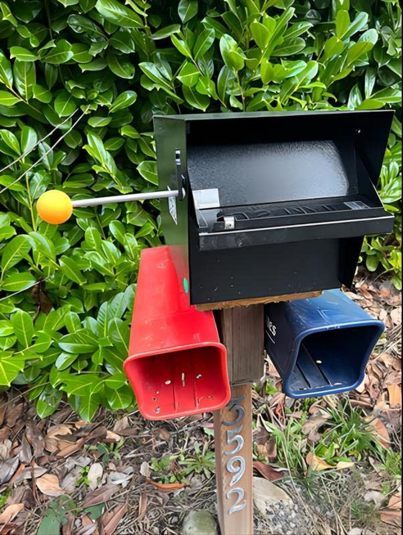 Mail Alert - Mail Arrival Indicator Device - Mailbox Alert, Sticks to Most Surfaces, Heavy Duty for Any Weather, No Tools Required, Easy Assembly, Universal Mailbox Flag Replacement Kit image number 5