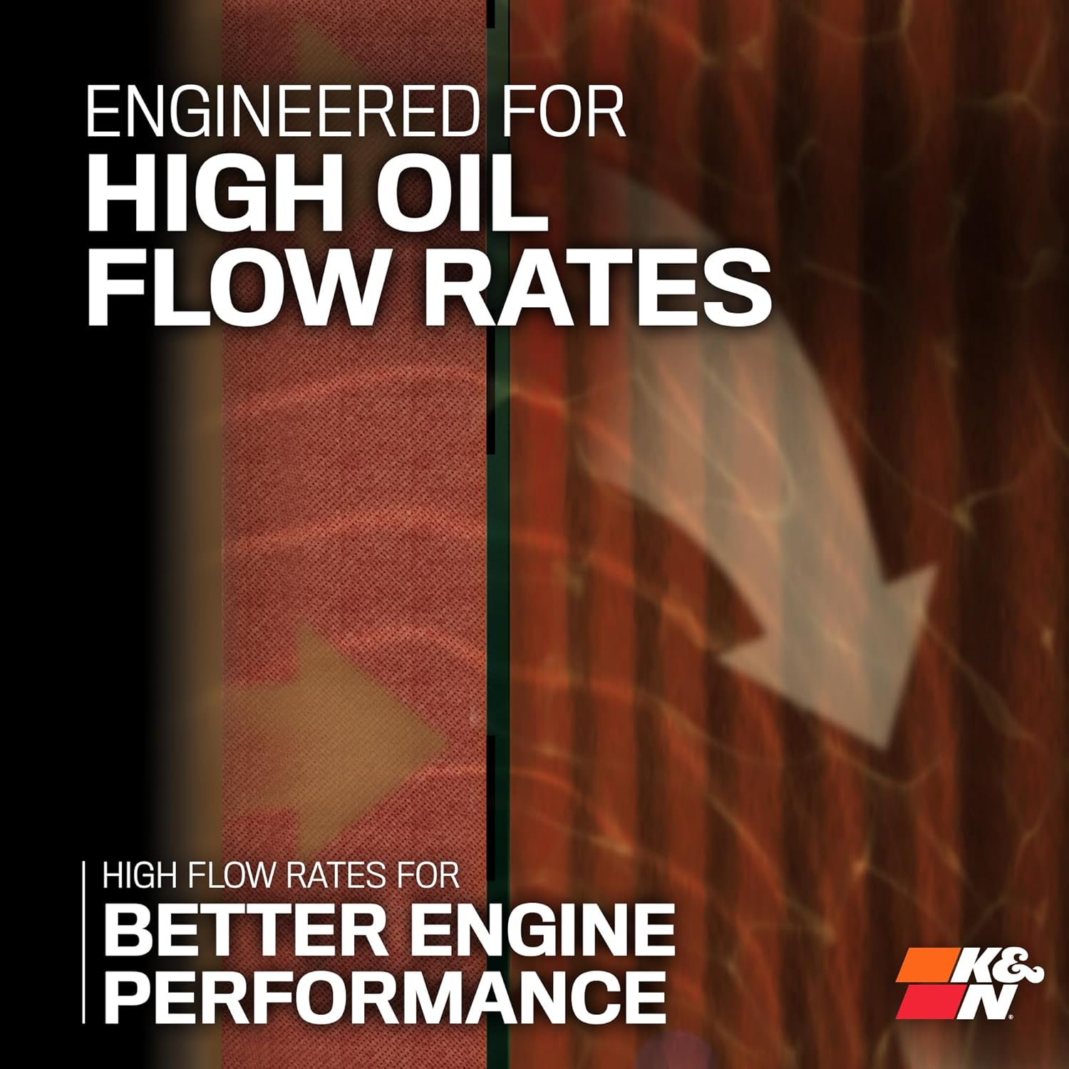 K&N KN-163 Premium Oil Filter for 2005 BMW K1200LT 1170 image number 2