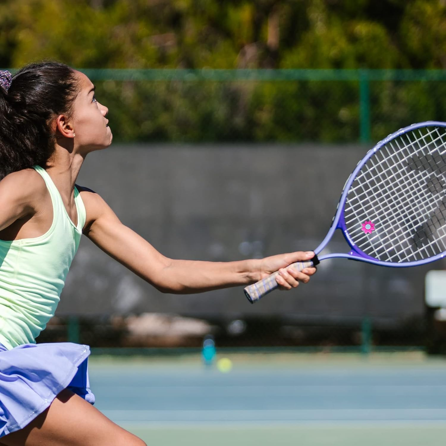 Fkyzixeh Tennis Racket Dampeners, Tennis Racket Shock Absorber, Cute Pattern Tennis Accessories for Kids and Adults image number 2