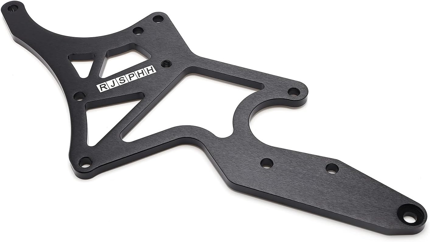 LS Engine Serpentine Bracket Alternator & Power Steering Pump Swap Conversion for Chevrolet LS1 LS2 LS3 LS6 LS7 Engines, 4.8L, 5.3L, 6.0L, 6.2L Truck & SUV Engines (Black)