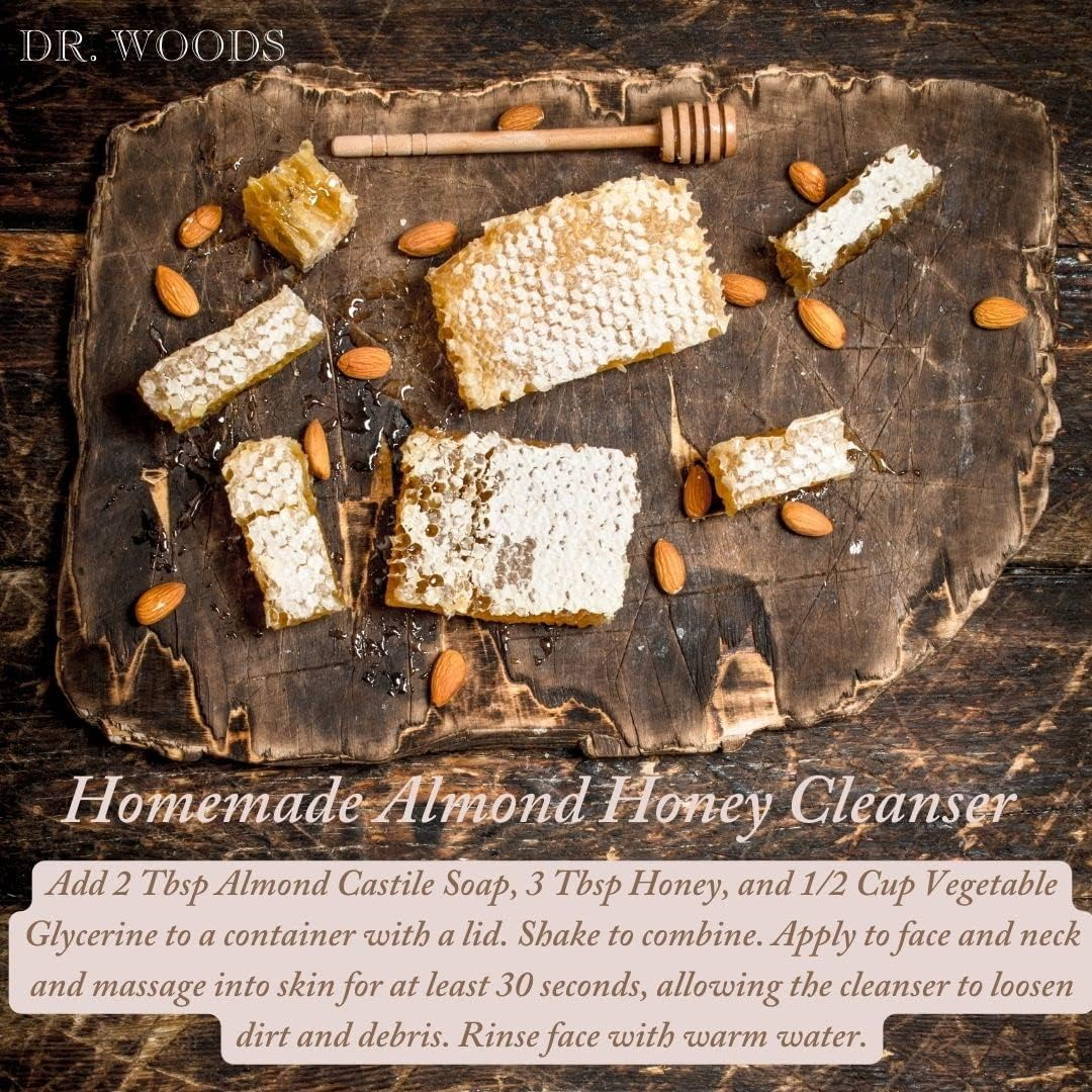 Dr. Woods Pure Almond Liquid Castile Soap 32 Ounce (Pack of 2) image number 4