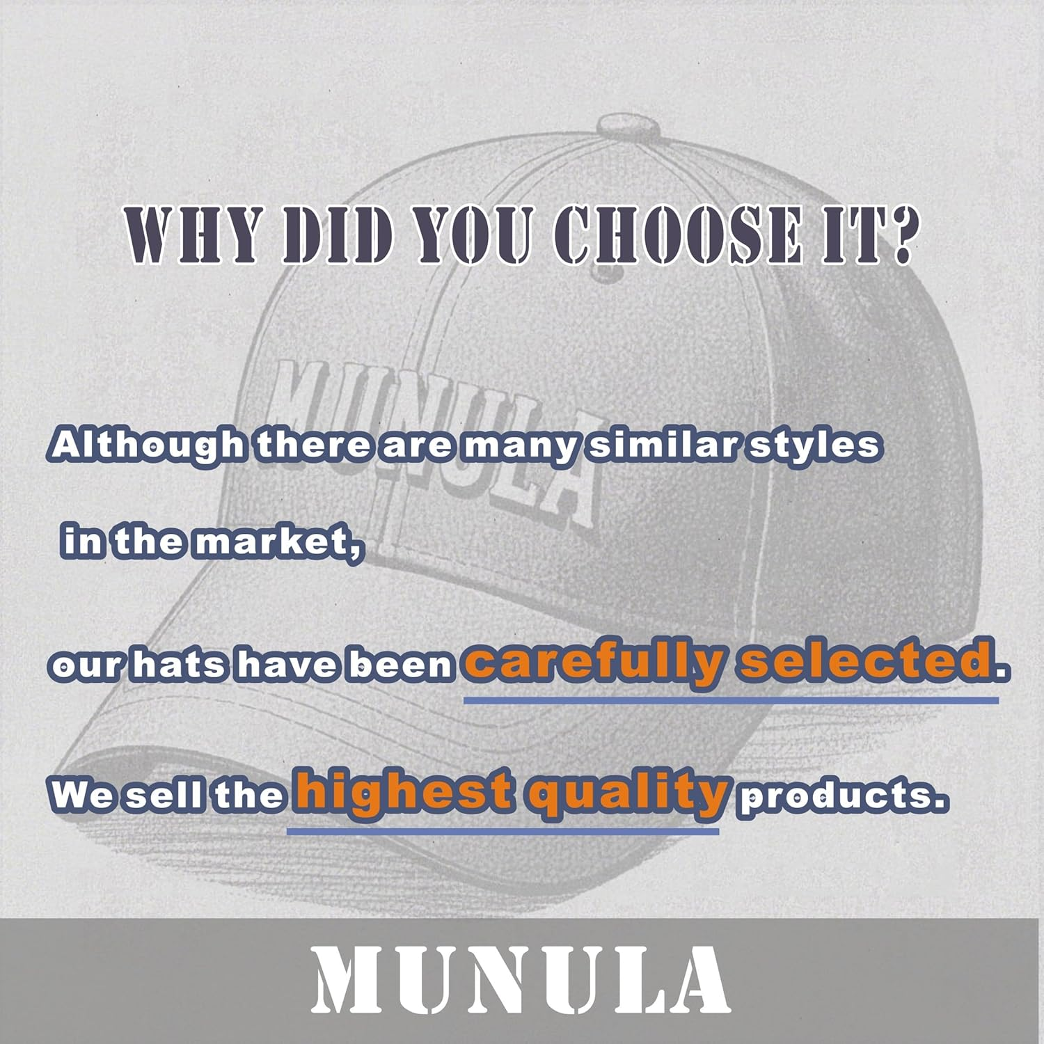 Oversize XXL High Crown Baseball Cap Big Head Hats for Men Dad Hat Adjustable Plain Running Cap 23.6"-25.6" - Gray image number 4