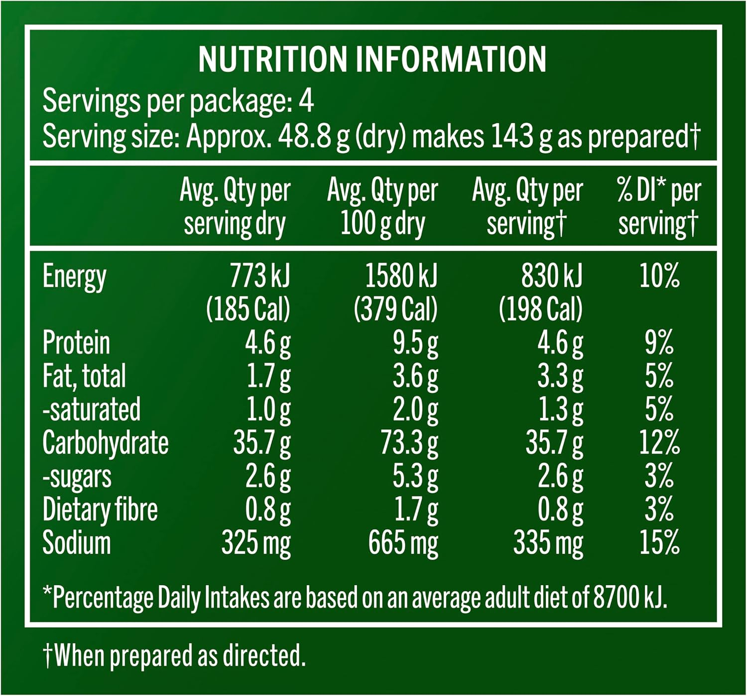 CON RICE FAM CHEESY 6X190G image number 2