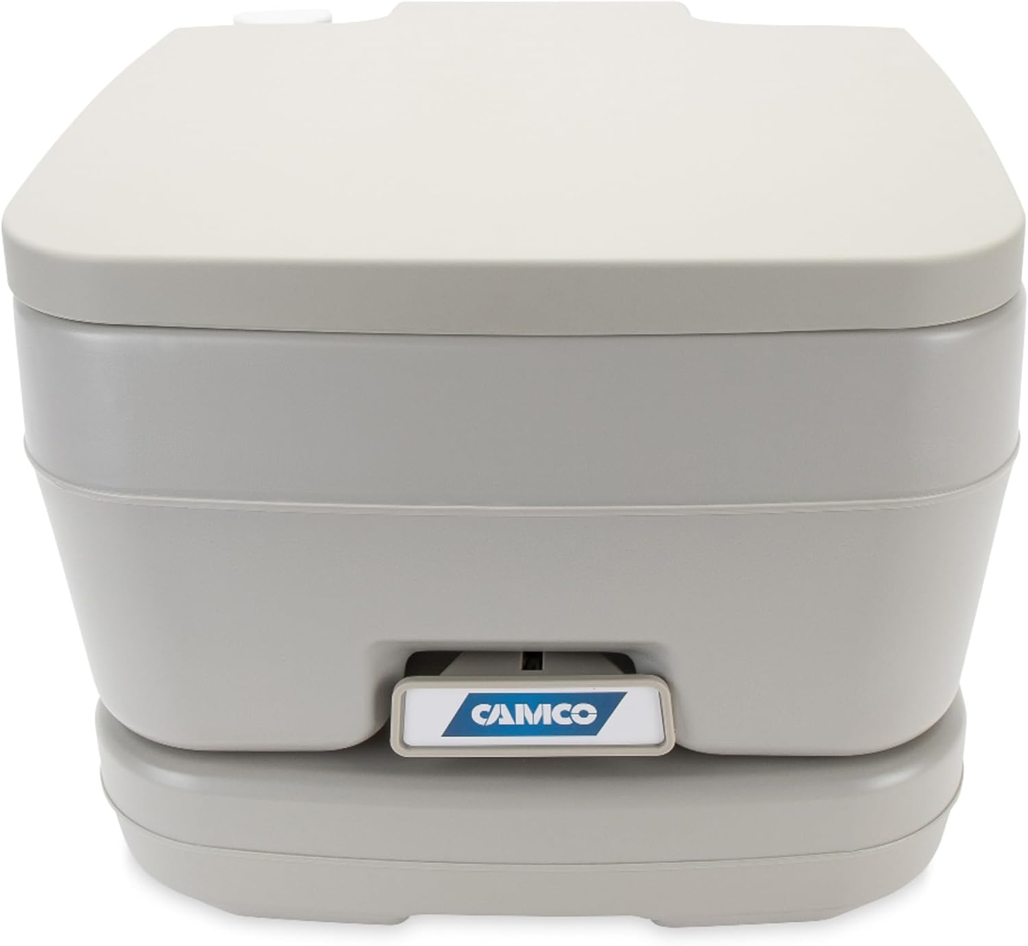Camco Portable Travel Toilet - Features Bellow-Type Flush and Sealing Slide Valve to Lock-In Odors and Protect against Leakage-| Lightweight and Compact, 2.6 Gallon (41531) image number 5
