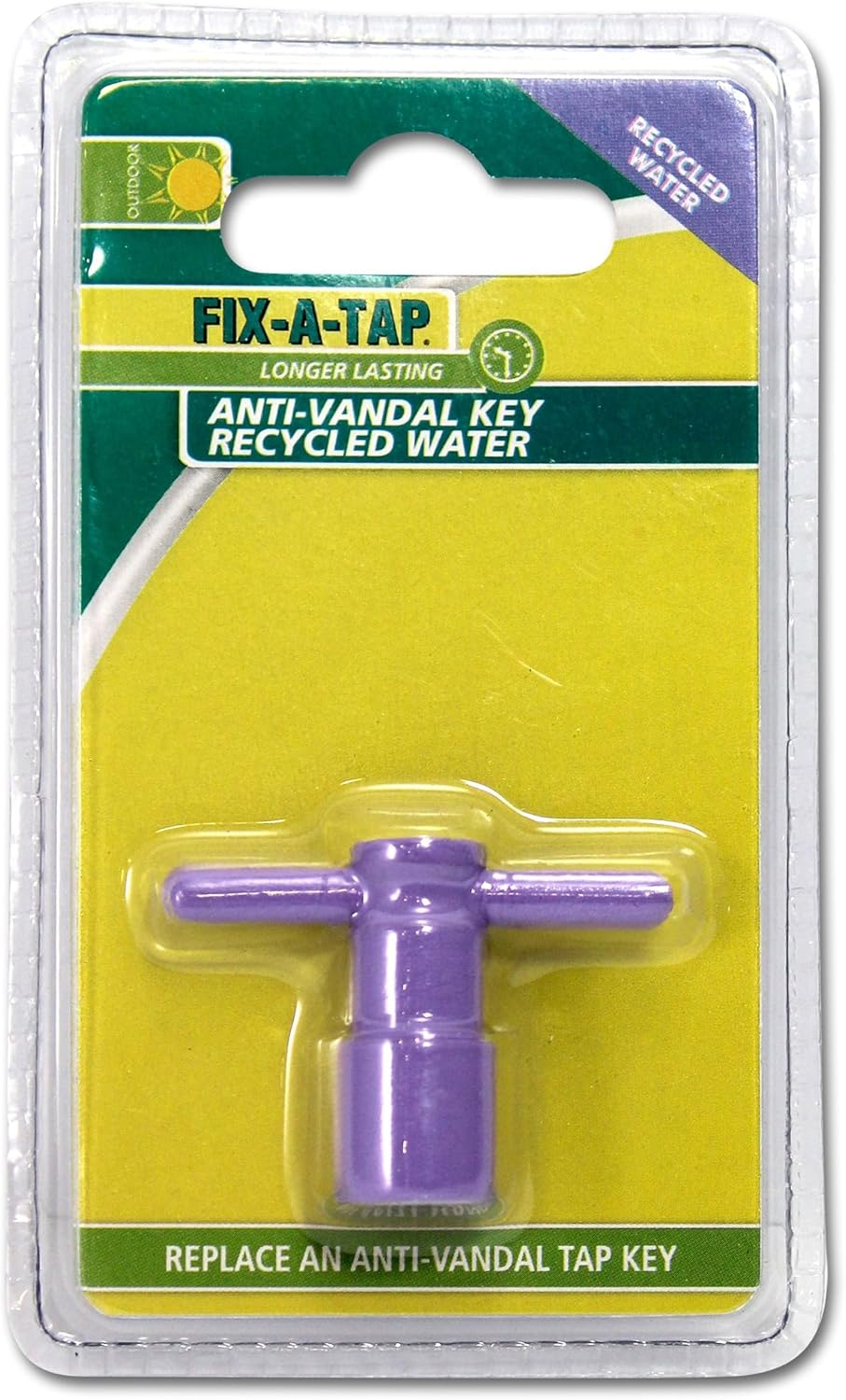 Fixatap Recycled Water anti Vandal Key, Purple