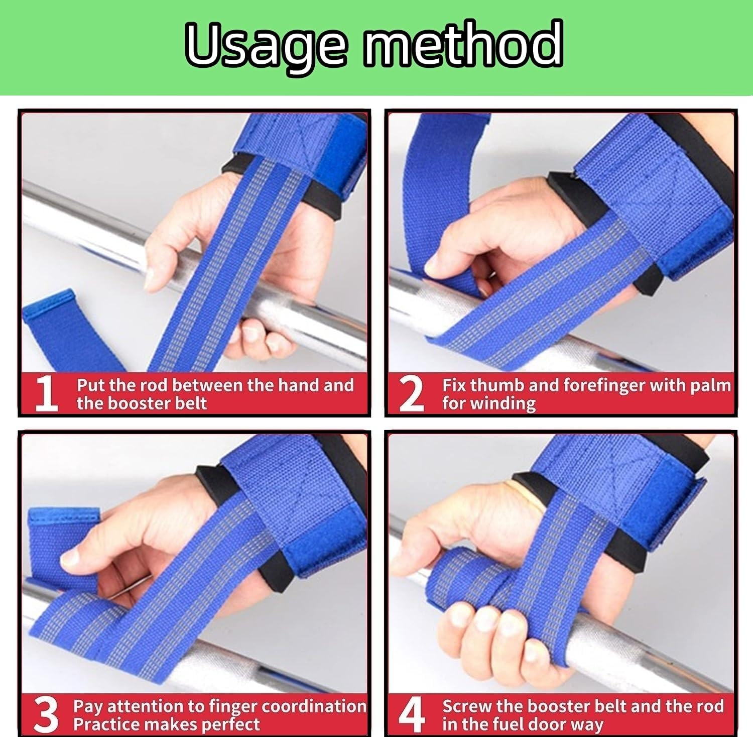 Weight Lifting Straps,1Pair Weightlifting Wrist Straps, Padded Weight Lifting Straps Gym Straps Wrist Support Straps,Lifting Wrist Straps, Non-Slip Deadlift Straps Power Lifting Grips for Bodybuilding image number 1