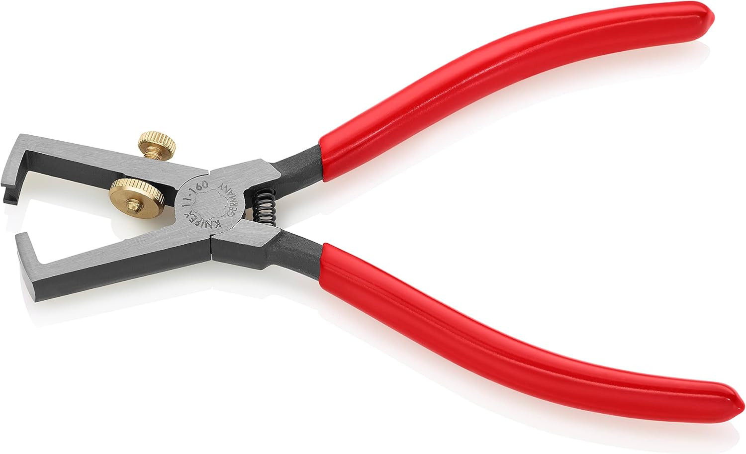 Knipex 11 01 160 SB Insulated Universal Wire Stripper with Opening Spring, 160 Mm Length