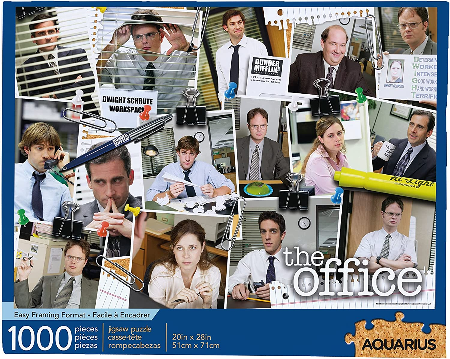 Aquarius the Office Cast Jigsaw Puzzle 1000-Pieces image number 2