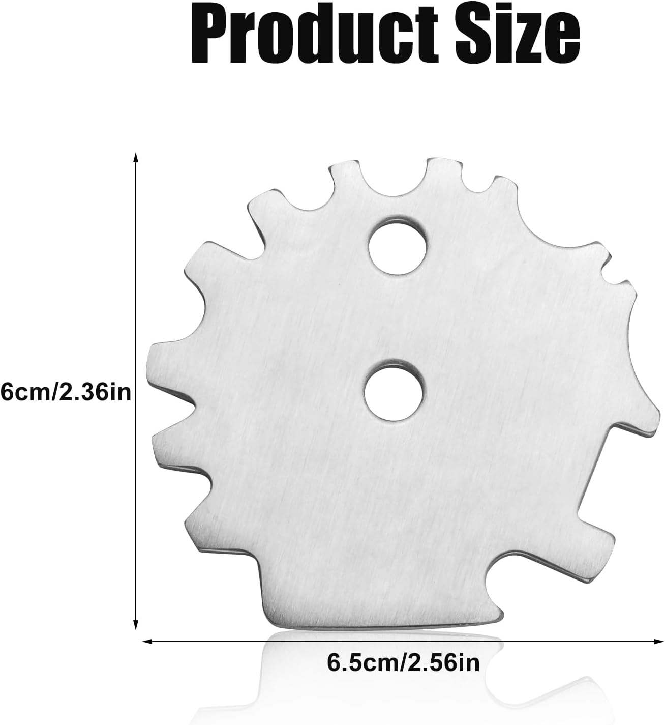 BBQ Grill Scraper Stocking Stuffer, Grill Cleaning Tools Bristle-Free for Griddle Ideal Gifts for Christmas Kitchen Gadgets Cleaner & Built-In Bottle Opener Grill Scraper for Outdoor Grill image number 1