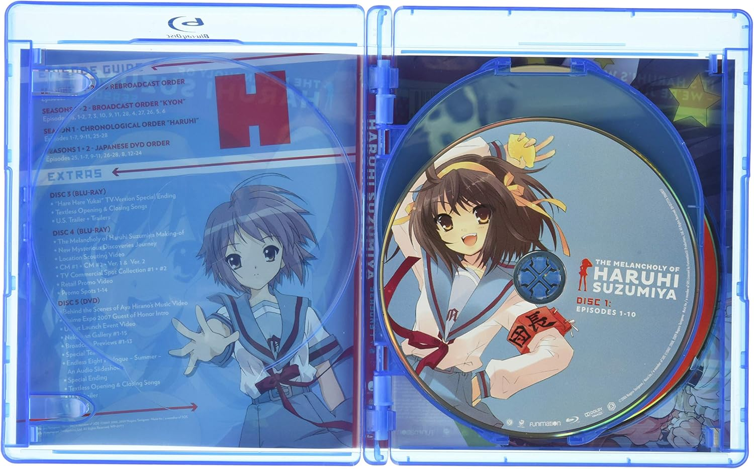 The Melancholy of Haruhi Suzumiya: Seasons One & Two image number 3