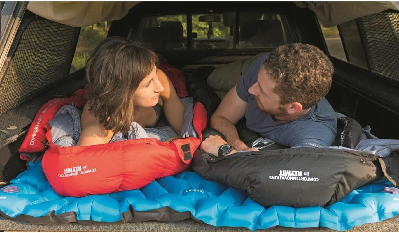 KLYMIT Double V Sleeping Pad, 2 Person, Double Wide (47 Inches), Lightweight Comfort for Car Camping, Two Person Tents, Travel, and Backpacking image number 6
