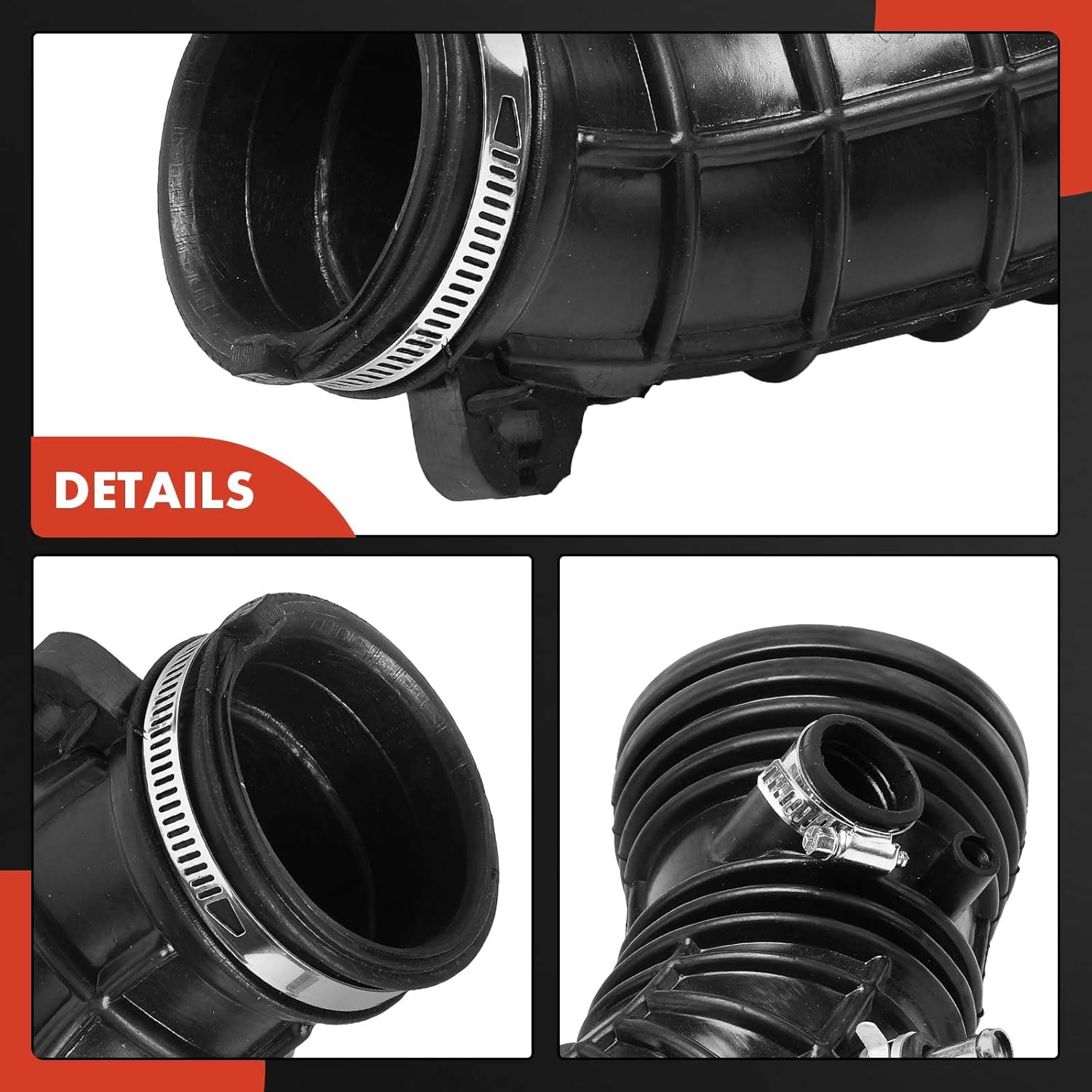 A-Premium Engine Air Intake Hose Tube [Fits DOHC, 4Cyl 2.5L] Compatible with Acura TSX 2004-2005, Air Cleaner to Engine, Replace# 17228RBB000, 06172RBB305