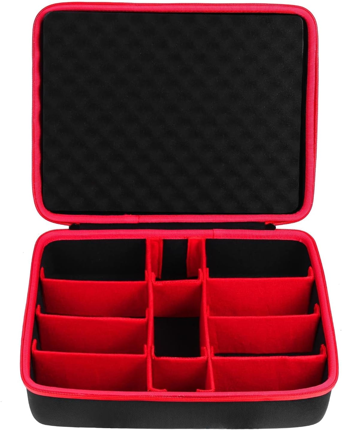 Khanka Hard Battery Storage Box Holder, Carrying Case Replacement for Milwaukee M12 Battery and Charger - Holds 12V 2.0/3.0/4.0/5.0/6.0/6.5/8/9.0/12.0-Ah Battery, Charger (Case Only) image number 2