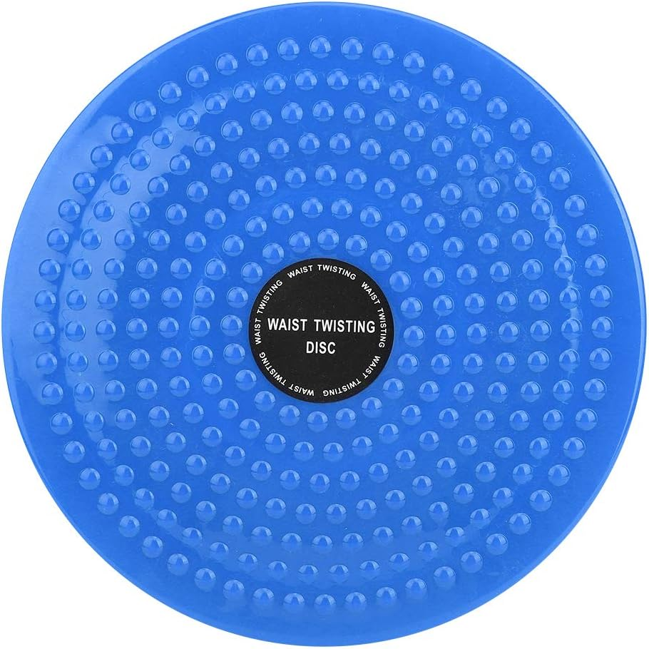 Twisting Waist Disc, Body Shaping Rotating Board with Non-Slip Base Plate, Thickened Design, Practical Multifunction Fitness for Body Slimming Curving, 3 Color (Blue)