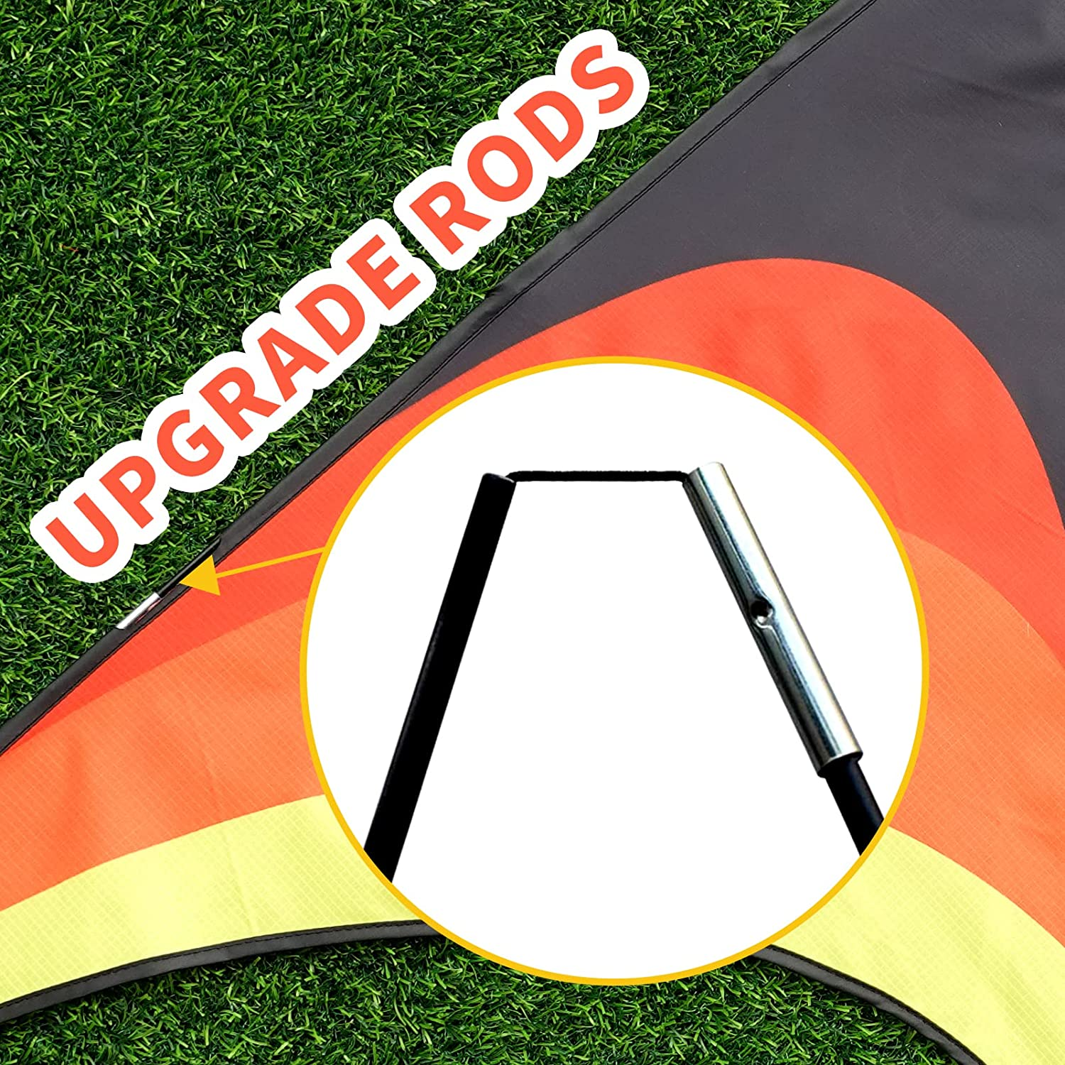 Delta Kite for Kids & Adults Easy to Fly Large, Sing Line Beach Kite for Beginners, Easy Flying Kite for Boys & Girls