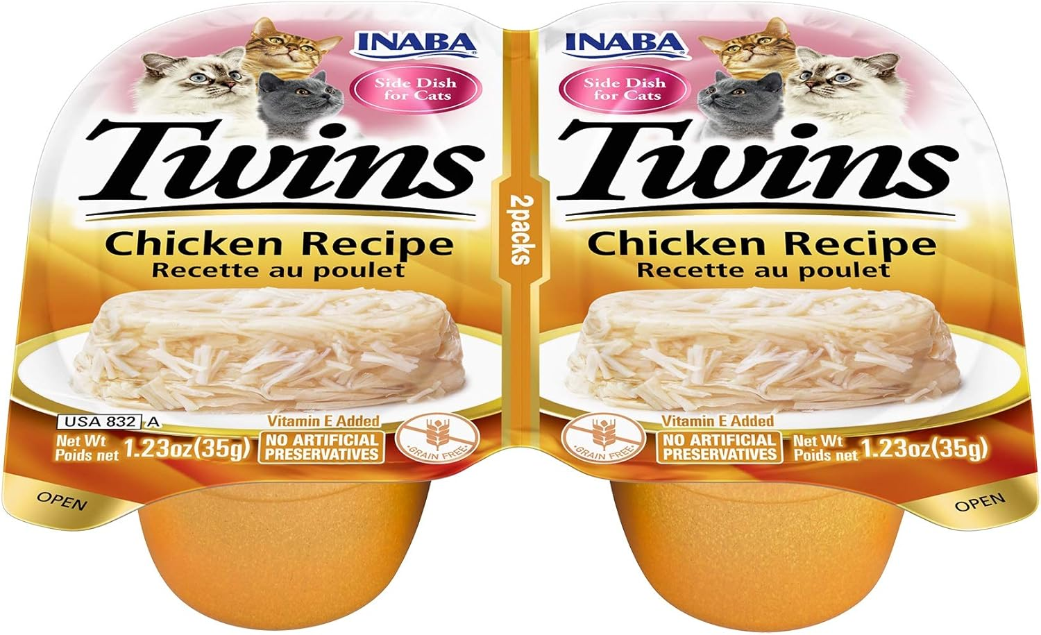 INABA Twins Chicken Recipe, 70 Grams image number 2