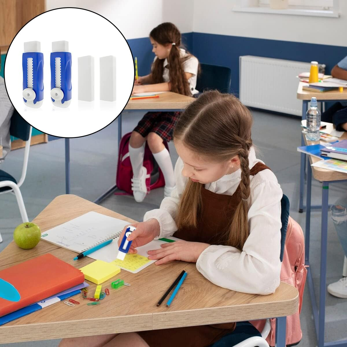 Creative Eraser, 4 PCS Retractable Eraser for Painting, Drawing, Writing image number 4