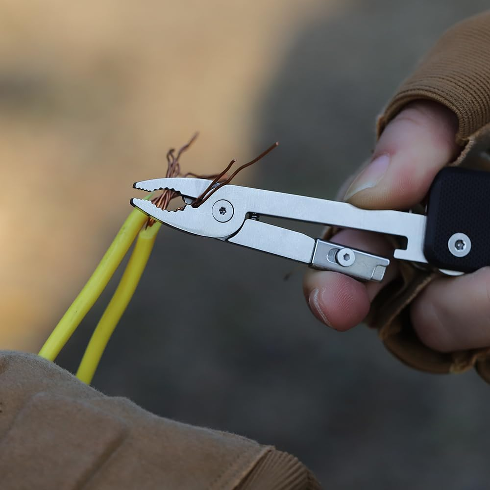 Roxon FTL2-2 Mini Plier - Replaceable Implement of Multitool ONLY for Flex Companion (Long Tool, 2 Slots)