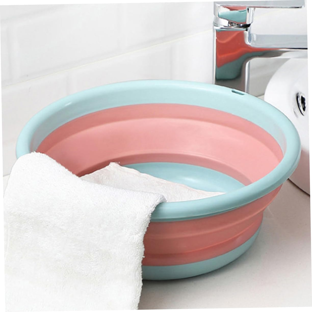 1Pc Foot Soak Bucket Portable Foot Bath Basin for Home Use for Relaxation And image number 3