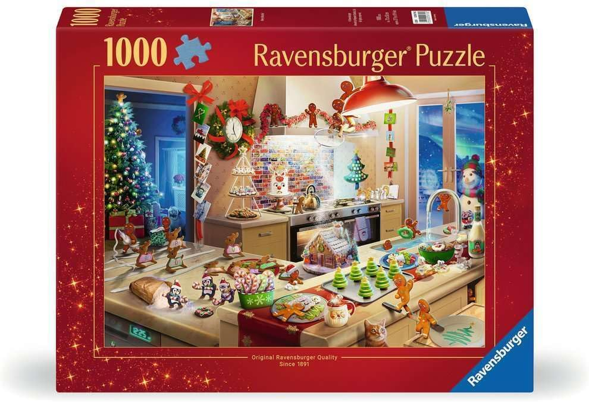 Ravensburger - Merry Mischief Puzzle 1000 Piece Jigsaw for Adults, Fun and Challenging, High-Quality Puzzle image number 1