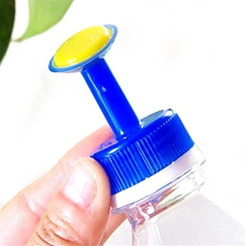 3Pcs Portable Bottle Top Sprinkler Gardening Plant Watering Attachment Spray-Head Soft Drink Bottle Water Can Top Waterers Seedling Irrigation Equipment
