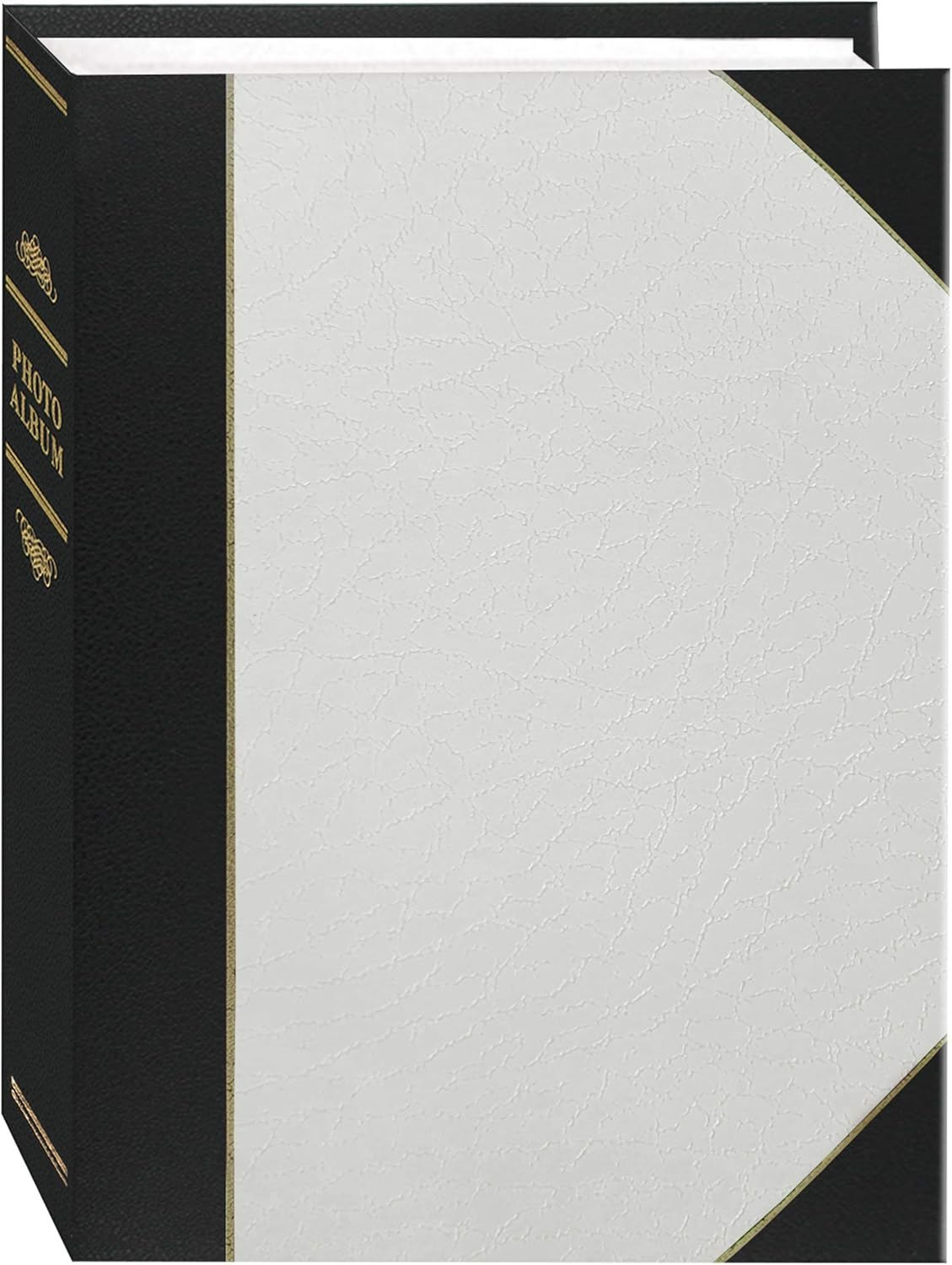 Ledger 50 Memo Pocket 5X7 Photo Album, Blue - Burgundy image number 2