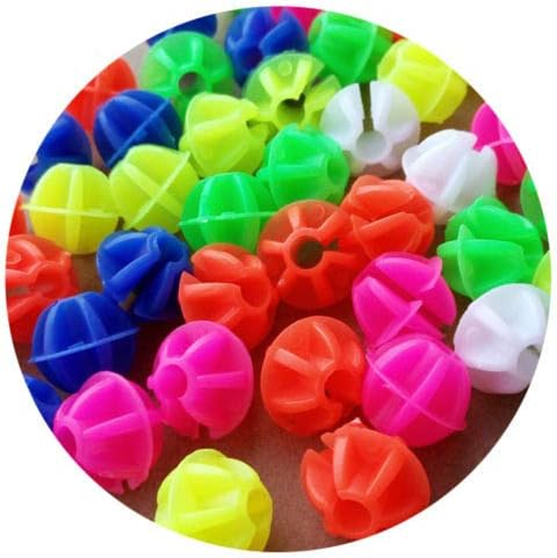 72Pcs Bike Bicycle Wheel Plastic Spoke Bead Children Kids Clip Colored Decor image number 1