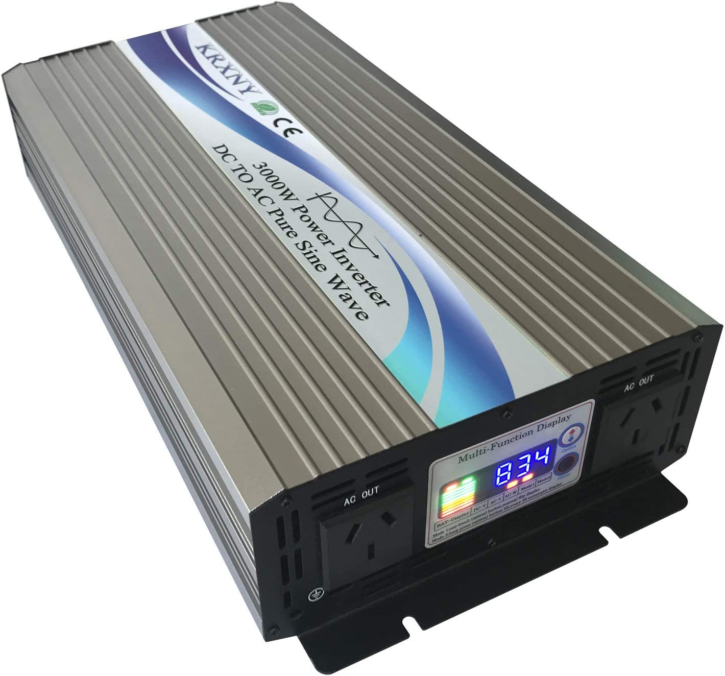 Solar Power Inverter Full 3000W Peak 6000W Pure Sine Wave 24V DC to 240V AC 50HZ Converter for off Grid Solar System image number 4