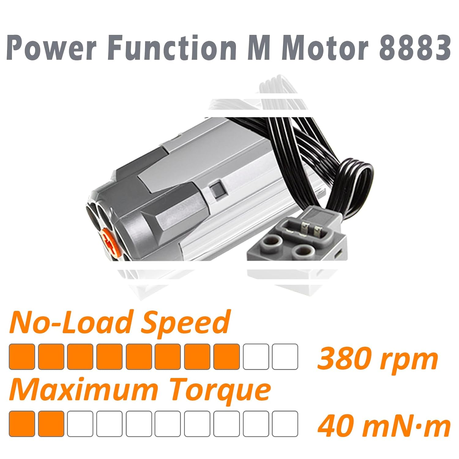 9 in 1 Power-Functions Motor-Set Compatible with -Technic-Motor STEM Building Block Toy for MOC Technic-Parts. image number 5