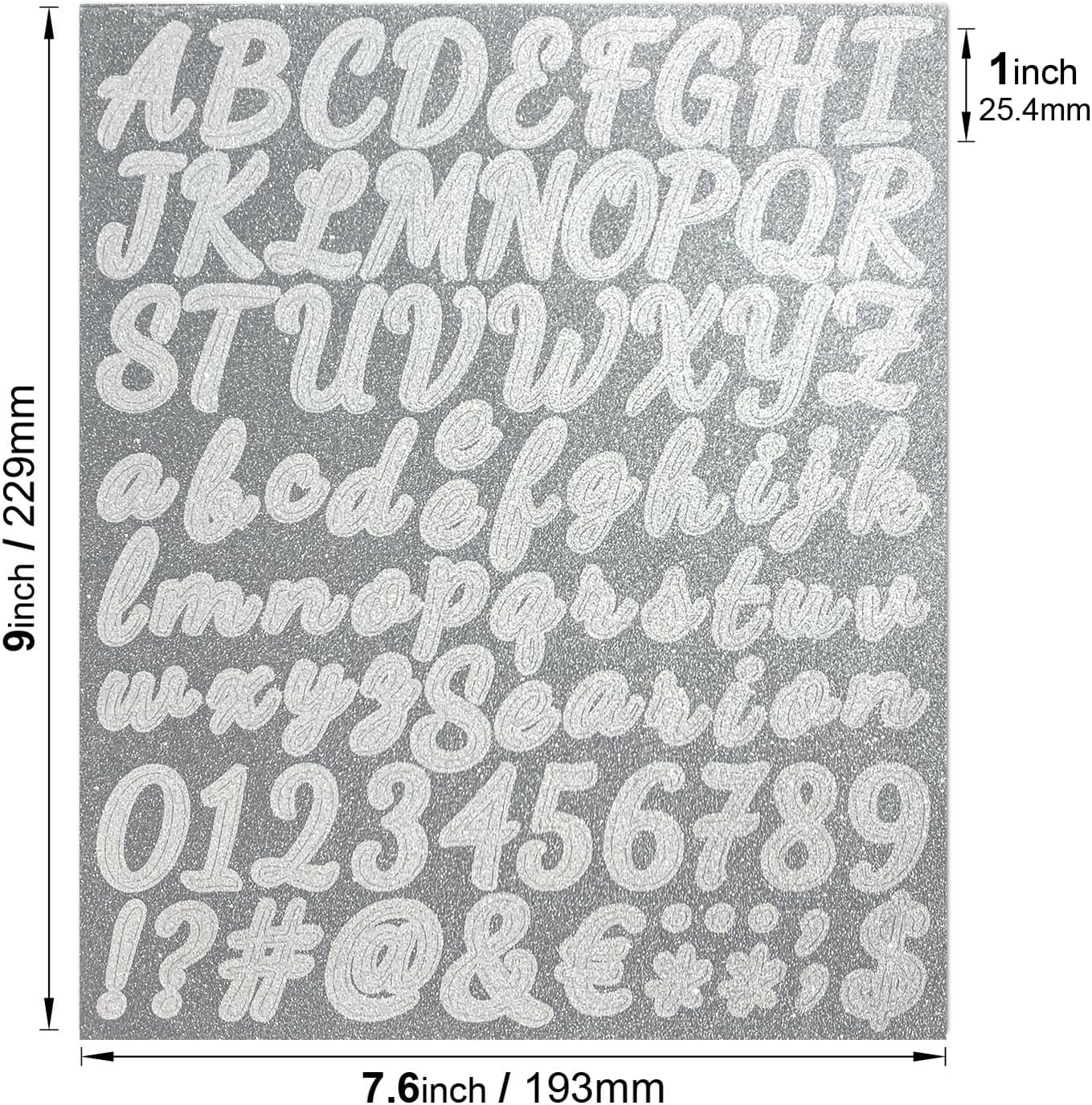 10 Sheets Alphabet Stickers,Vinyl Letter Self-Adhesive Sticker Letters, Gold Alphabets ABC Stickers, for DIY Mailbox, Signs, Window, Car, Door, Office,Poster Board, Address Number