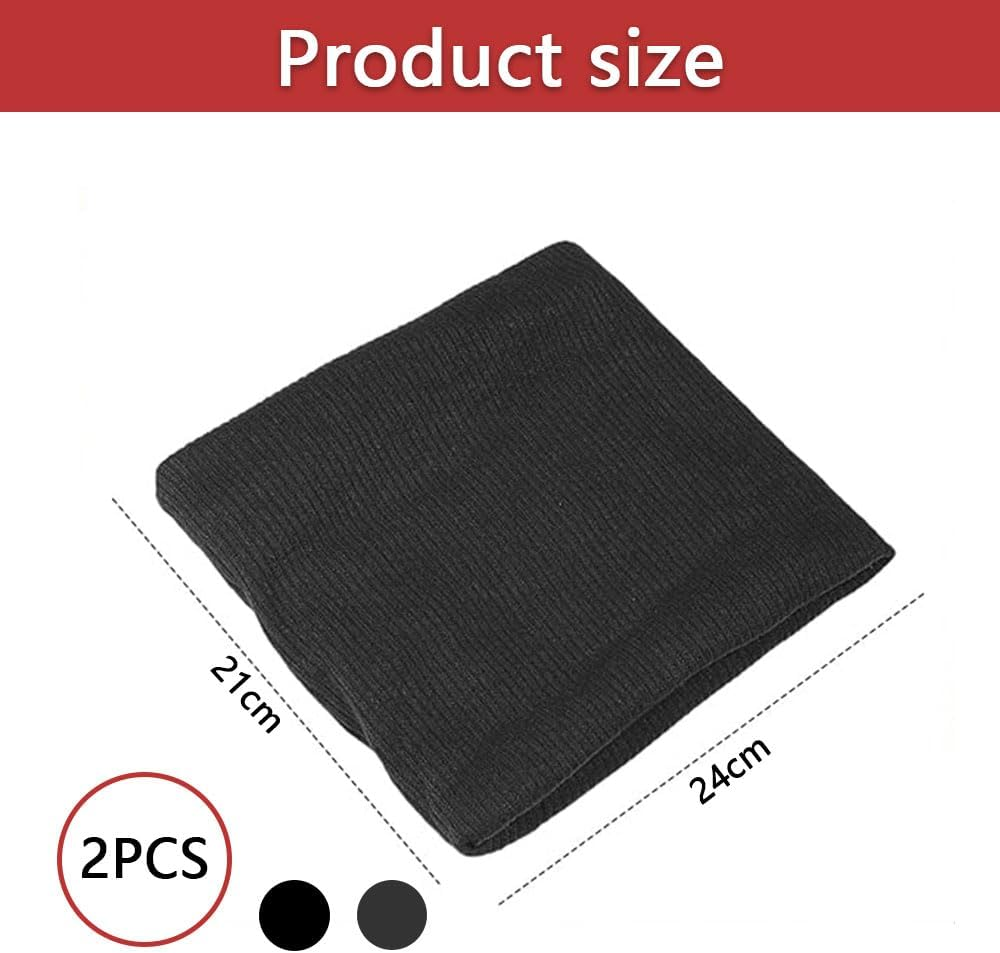 2 Pack Thermal Neck Warmer for Men & Women &ndash; Winter Neck Gaiter Face Scarf, Windproof Ski Snood Mask for Cold Weather, Double-Layered for Extra Warmth image number 1