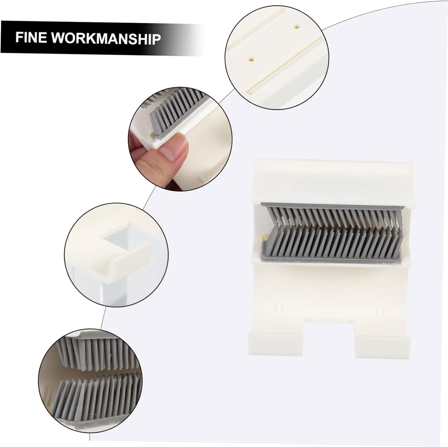 Housoutil Wall Mounted Shower Hair Collector Silicone Material for Bathroom Use Hair Catcher for Shower Drain Prevents Clogging and Keeps Water Flowing Smoothly