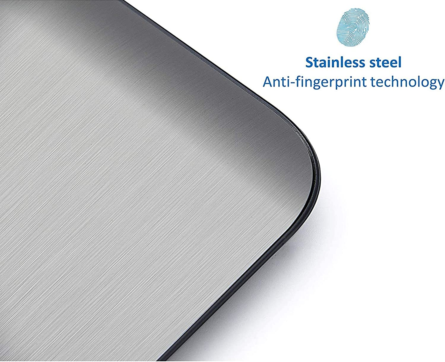 Digital Kitchen Scale Multifunction Food Scale, 11 Lb 5 Kg, Silver, Stainless Steel (Batteries Included) image number 5