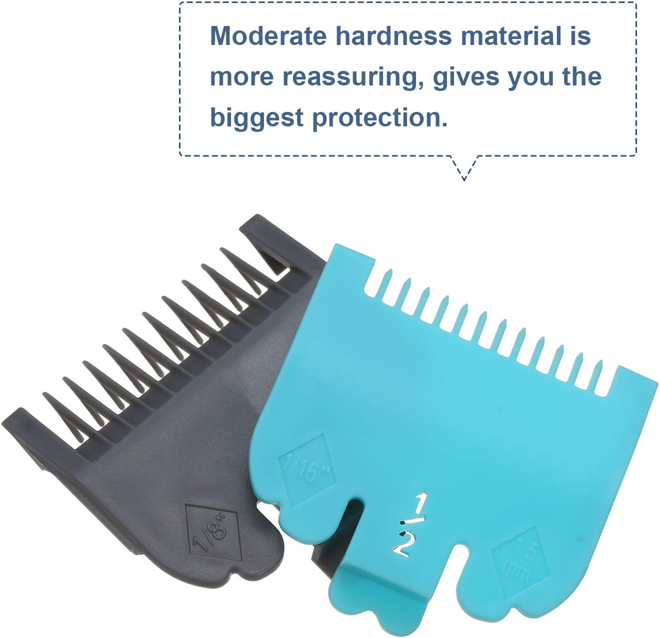 2PCS Hair Clipper Guide Comb Set for Wahl Hair Clippers Limit Combs image number 1