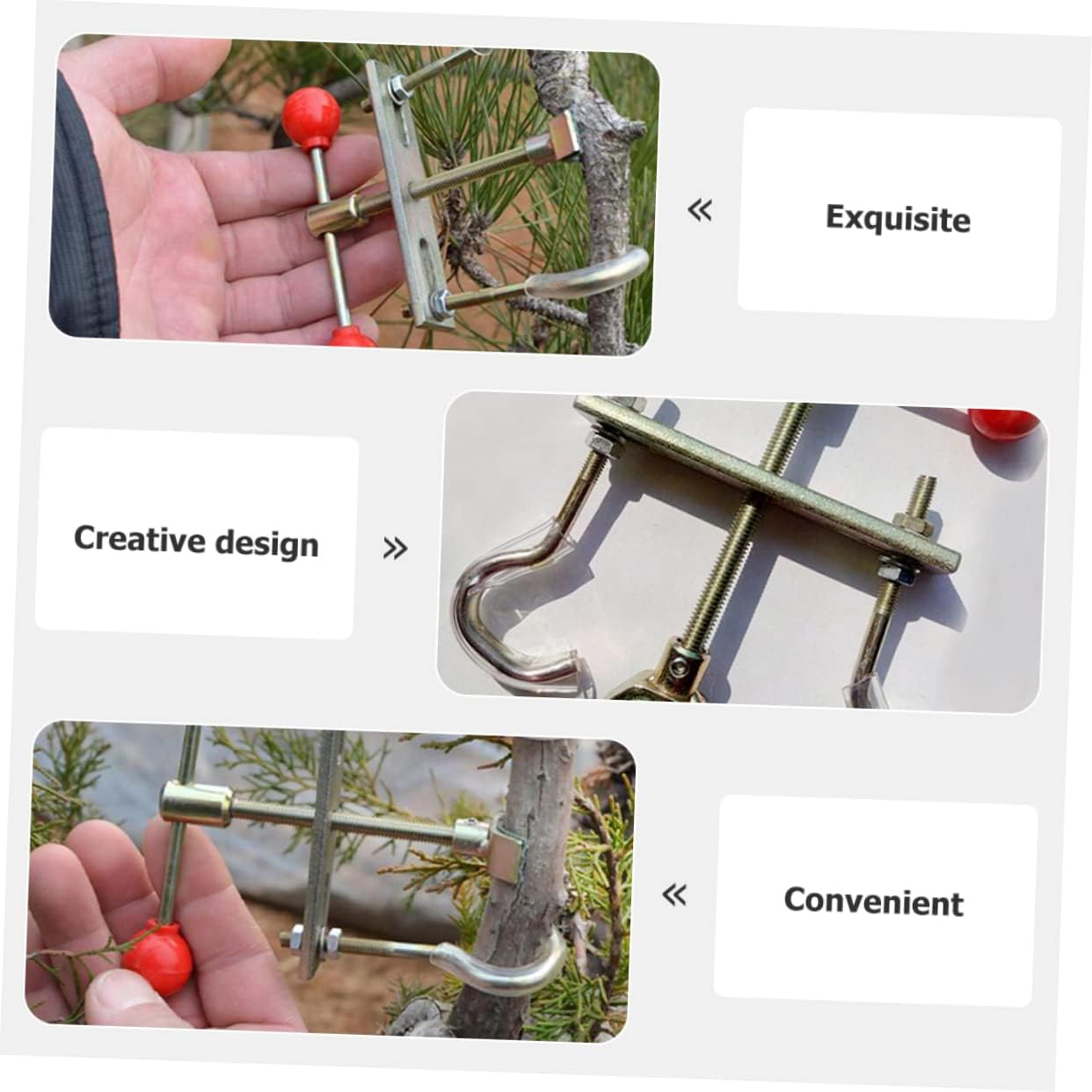 Bonsai Branch Bender and Trunk Regulator Gardening Tool for Outdoor Bonsai Care with Ergonomic Handle, Sturdy Metal Construction, Suitable for Precise Tree Branch Shaping image number 5