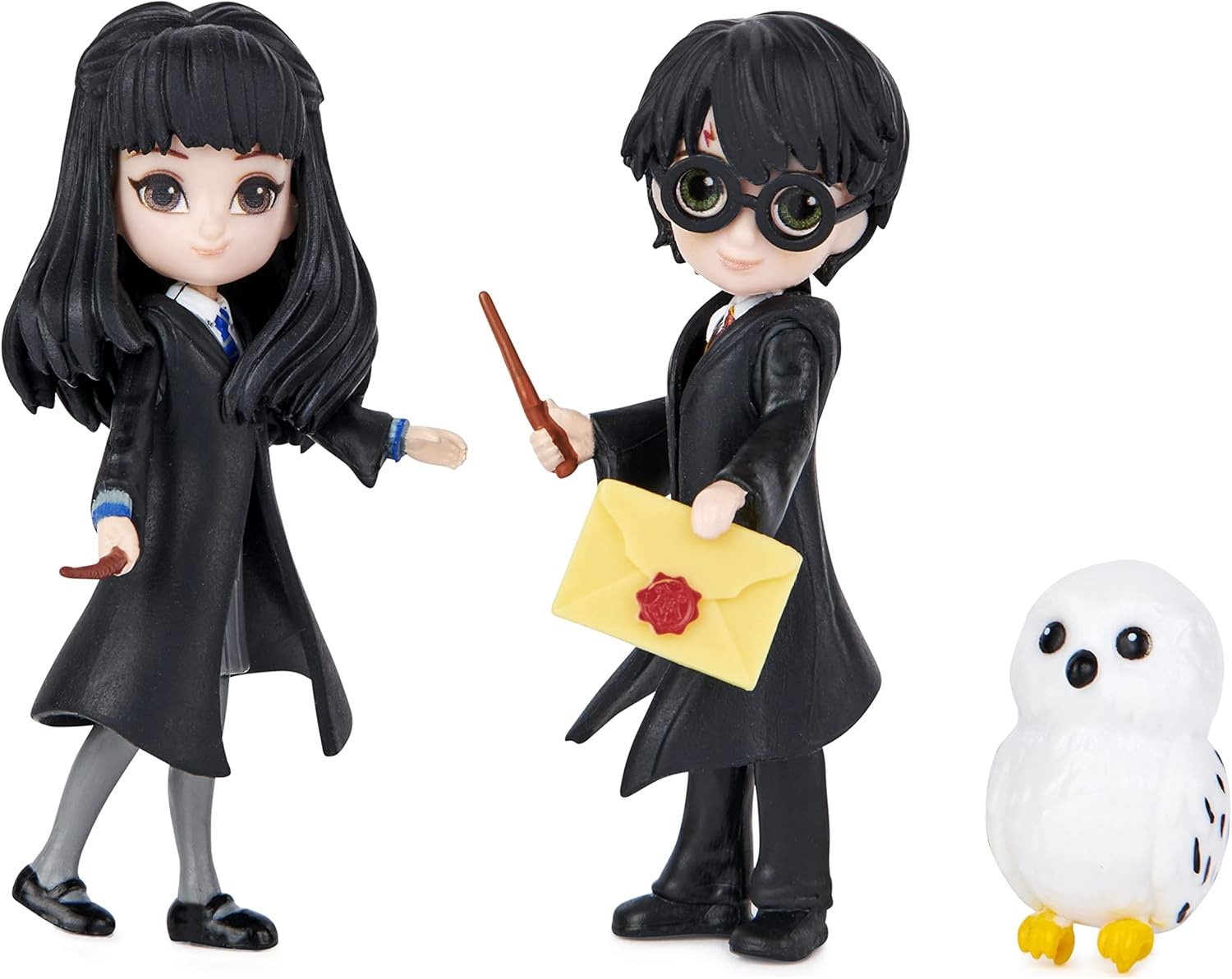Wizarding World, Magical Minis Harry Potter and Cho Chang Friendship Set with Collectible Toy Figures and Creature, Kids&rsquo; Toys for Ages 5 and Up - Multicoloured image number 4