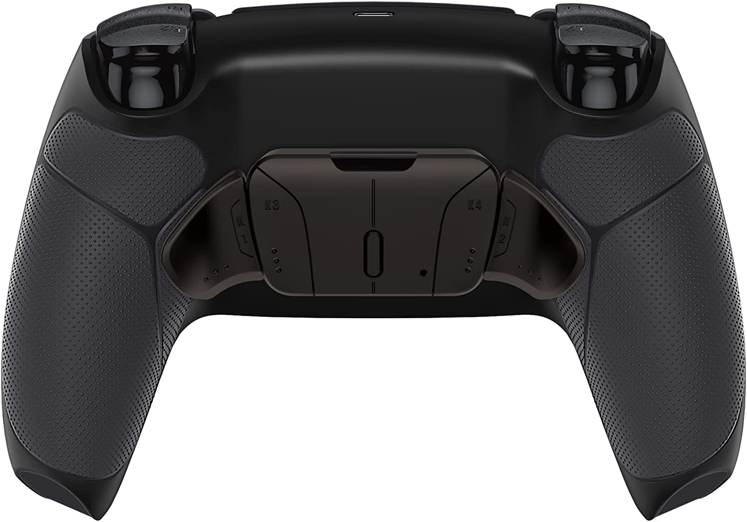 Extremerate Real Metal Buttons RMB RISE4 V3 Remap Kit for PS5 Controller BDM-030 040 050, Redesigned Black Rubberized Grip Bottom Shell Upgrade Board 4 Back Paddles Attachment for PS5 Controller image number 2