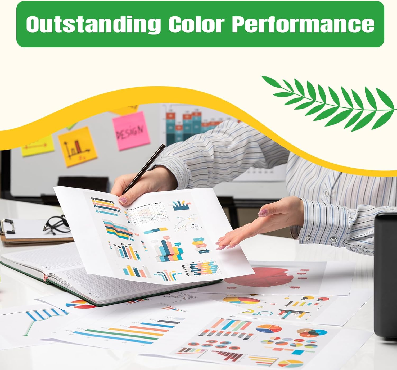 681XXL Ink Cartridges for Canon 681 Compatible with Canon TS706 TR7560 TR8560 TS6160 TS6260 TS8160 TS8260 TS9160 TS9560 Printer Ink Set (Pack of 2) (Yellow) - Black image number 4