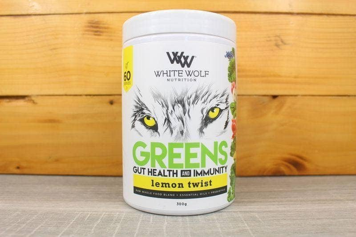 White Wolf Nutrition Greens - Lemon Twist 300G