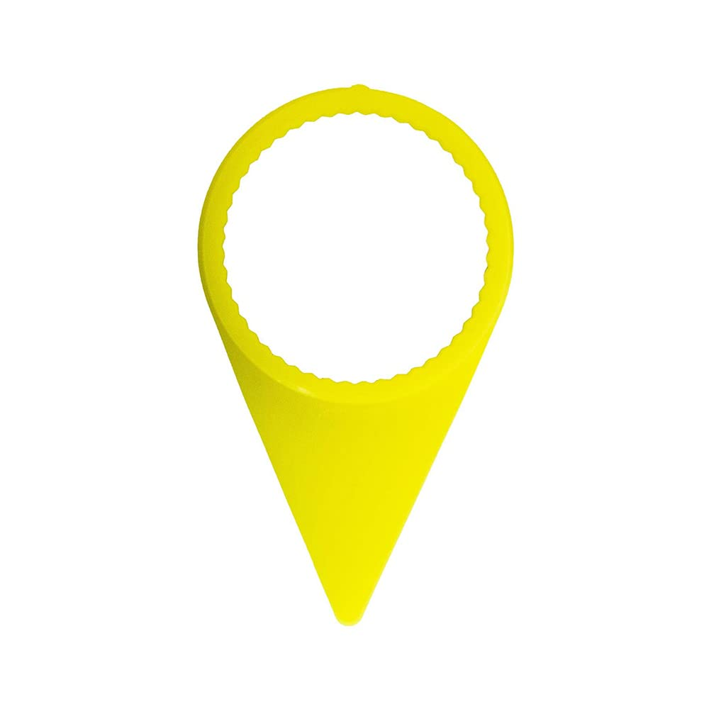 21Mm Yellow Wheel Nut Indicators Truck Safety 25 Pack Loose Wheel Nut Indicator image number 2