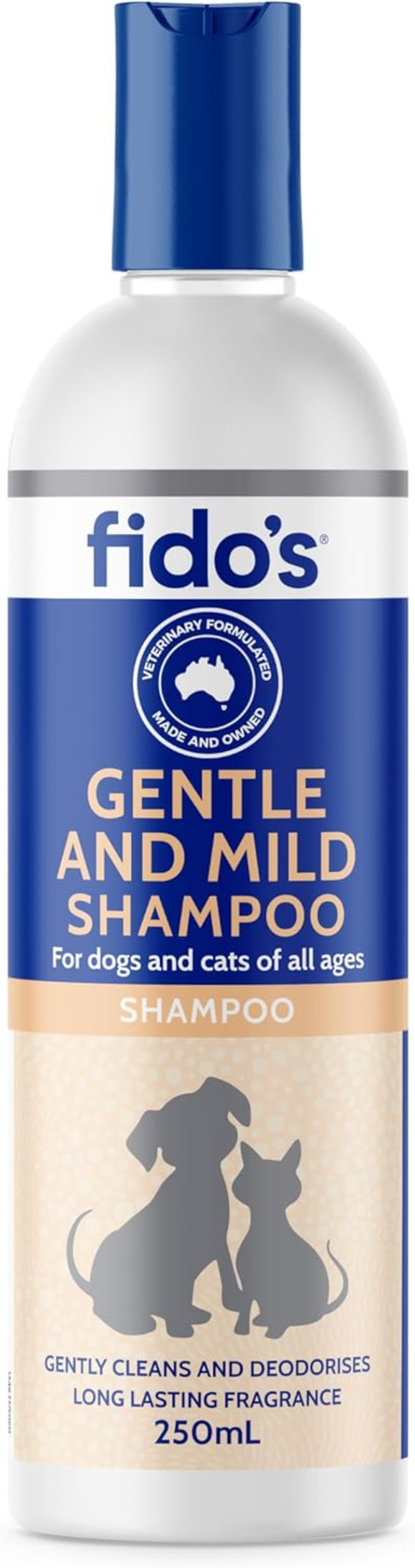 Fido&rsquo;S Gentle and Mild Shampoo 250Ml, Soap-Free Formula for Sensitive Skin, Soothing Grooming Shampoo for Dogs, Cats, Puppies and Kittens, Suitable for All Breeds and Coat Types image number 2
