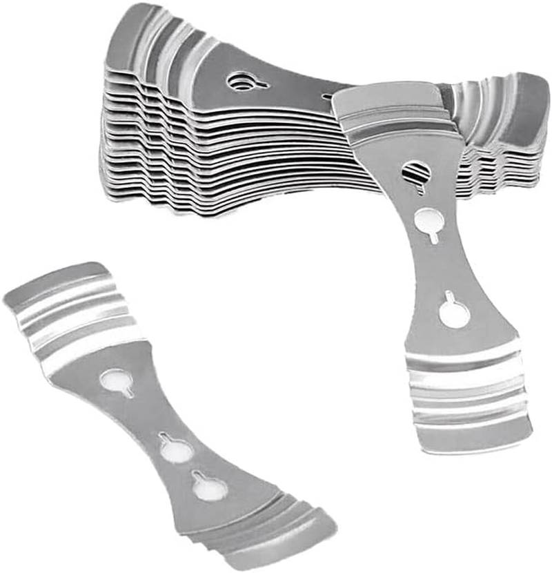 AIMALL 10 Metal Candle Wick Centering Devices, Durable Wick Holders for Candle Making, Ideal for Ensuring Proper Wick Alignment image number 2