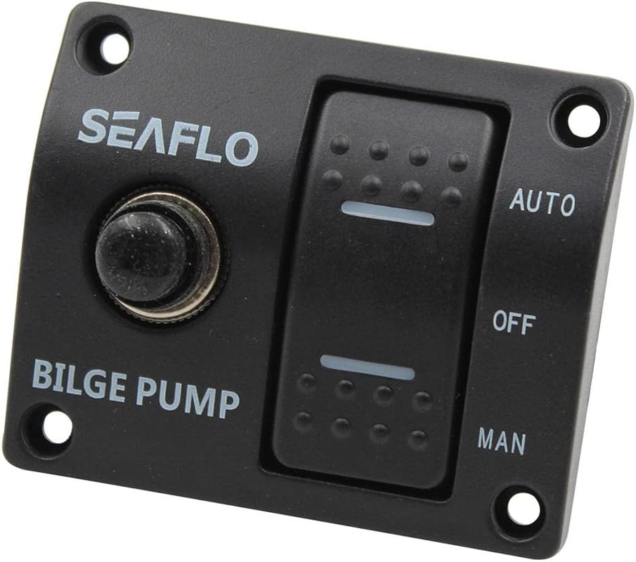 For Rocker Panel Bilge Pump Switch with Built In image number 1