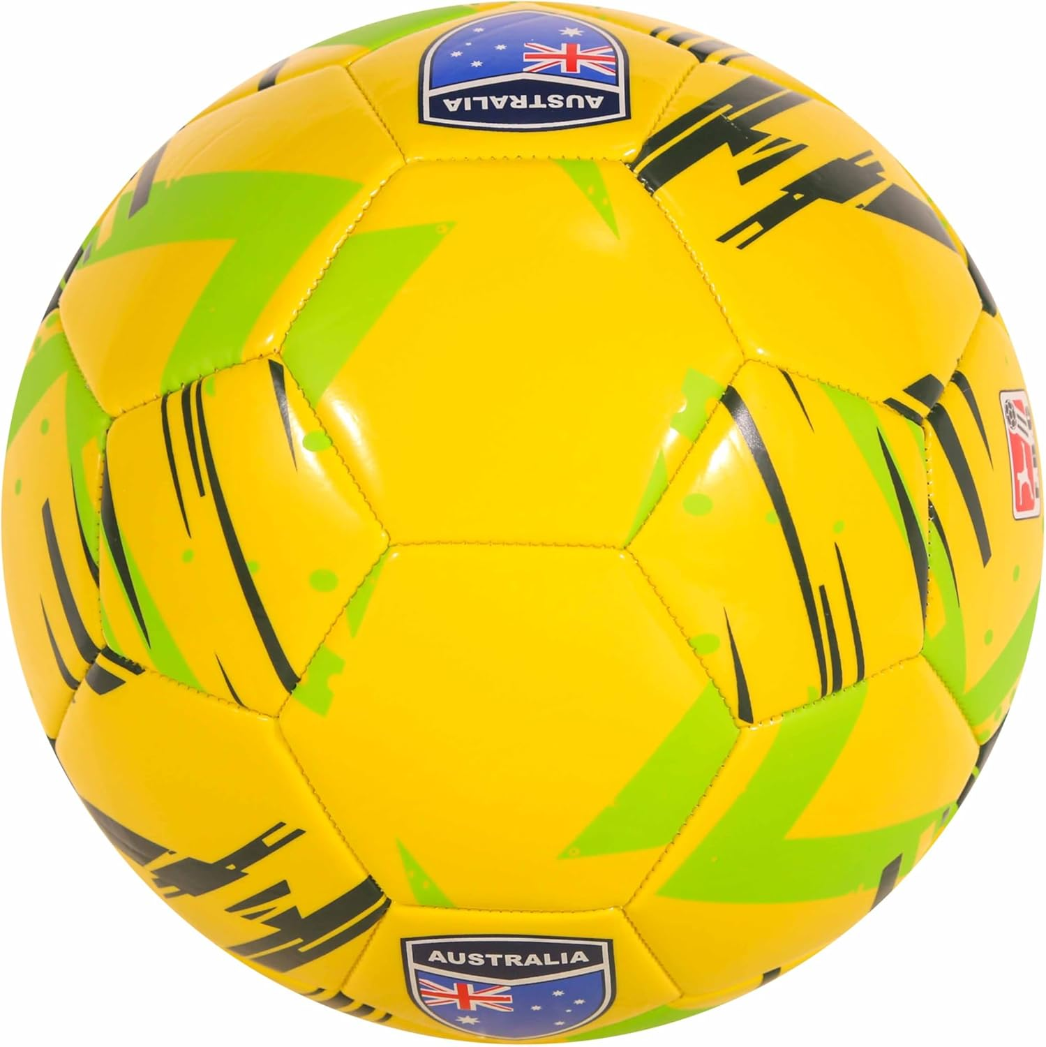 CLASICO Australia Soccer Ball, Size 5, Training Ball, National Ball, Designed for Games and Training, with Pump image number 2