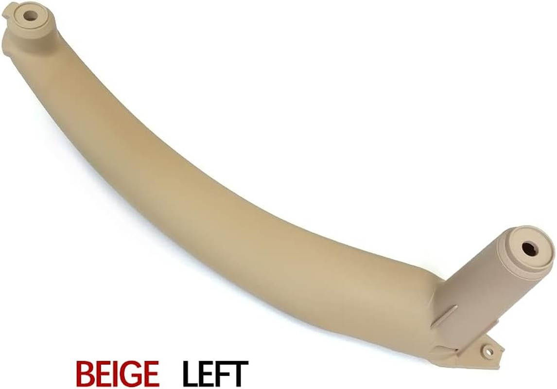 Inner Door Pull Handle, Inner Door Trim Grab Cover, Door Armrest Bracket for BMW X5 X6 E70 E71 Replaces OE# 51416969403 (Leather Cover NOT Inculded) (Left Side, Beige) image number 5